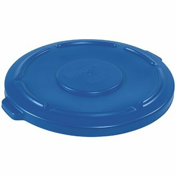 Bsc Preferred Rubbermaid Brute Flat Trash Can Lid - 55 Gallon, Blue H-1050BLU